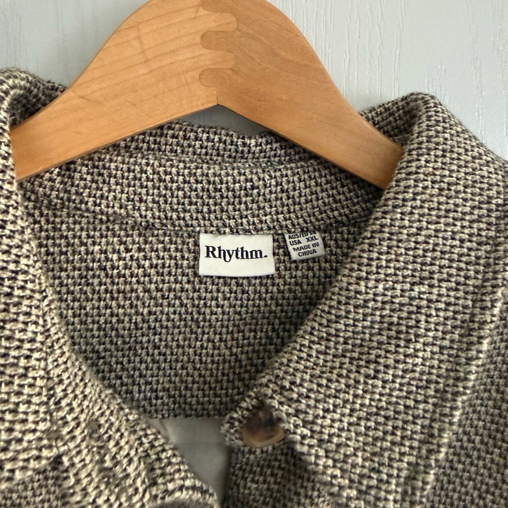 Rhythm Textured Shirt Jacket - Picture 3 of 4